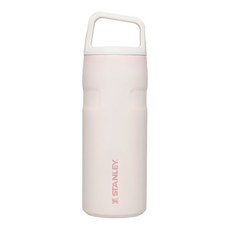 스탠리 아이스플로우 에어로라이트 캡 앤 캐리 + 텀블러, 로즈쿼츠 글리머, 473ml, 1개