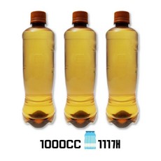 [유페트] 남양매직 생맥주용기 갈색 호프용기, 111개, 1L