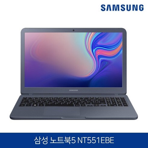 삼성전자 노트북 5 코어i5 8세대 SSD탑재 NT551EBE 그레이 코어i5-8265U 램8GB SSD256GB 윈10 Pro 탑재NT551EBE · WIN10 Pro · 16GB · 256GB · 그레이