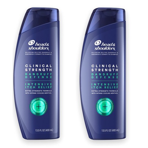 Head and Shoulders 헤드앤숄더 클리니컬 스트렝쓰 비듬 샴푸 일반샴푸, 400ml, 2개