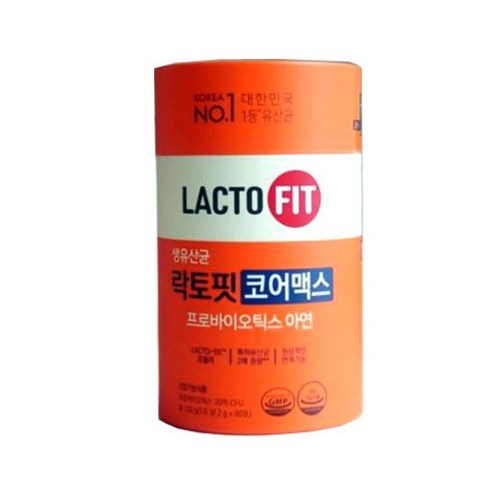 락토핏 종근당건강 생유산균 코어맥스, 120g, 1개