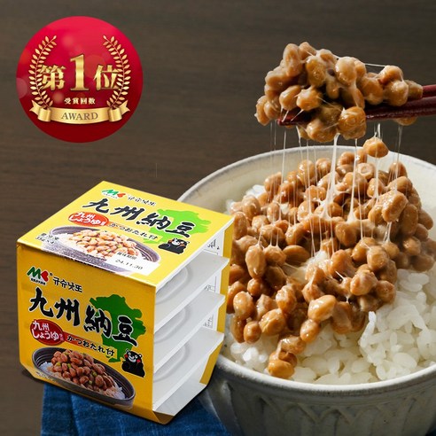 [백화점입점] 낫또 일본 규슈 낫도 나또 낫토 나토 생나또 natto 제품, 40g, 40개