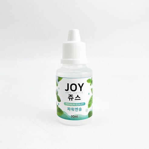 조이라이프 조이쥬스 30ml 단품 슬라임향료/재료/식품첨가물, 파워멘솔30ml, 1개