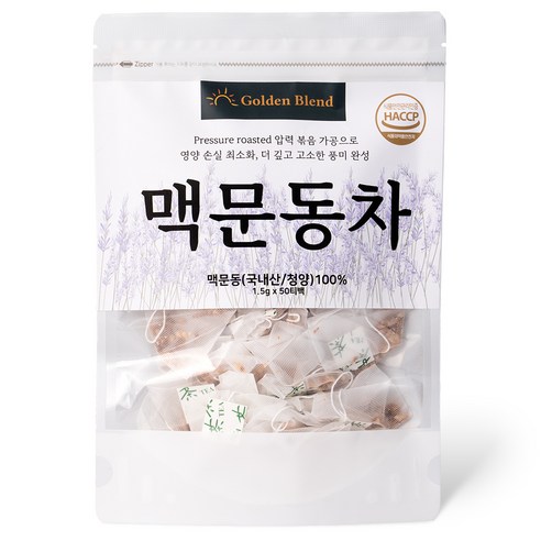 골든블렌드 맥문동차 삼각티백 50p, 1.5g, 50개입, 1개