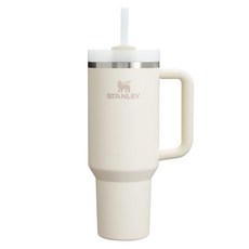 스탠리 퀜처 H2.0 플로우스테이트 텀블러, 크림 2.0, 1.18L, 1개
