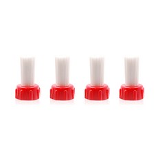 누보 레드캡 교체형 머신청소용 브러쉬 리필 0.7mm 2p, 혼합 색상, 2개