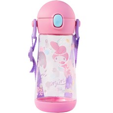 릴팡 더보틀 원터치 어깨끈 트라이탄 물통, 마이멜로디, 470ml, 1개