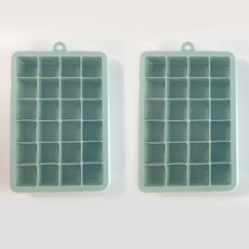 키친구 실리콘 얼음틀 24구, 민트, 2개